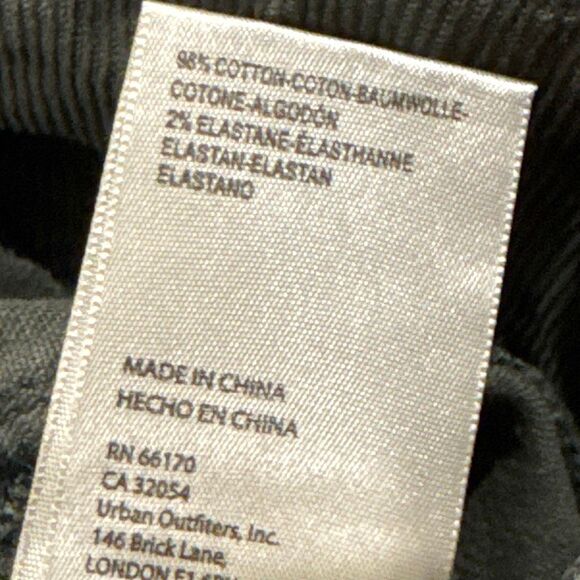 Free people we the free long corduroy flare pants size 31 - Picture 4 of 5